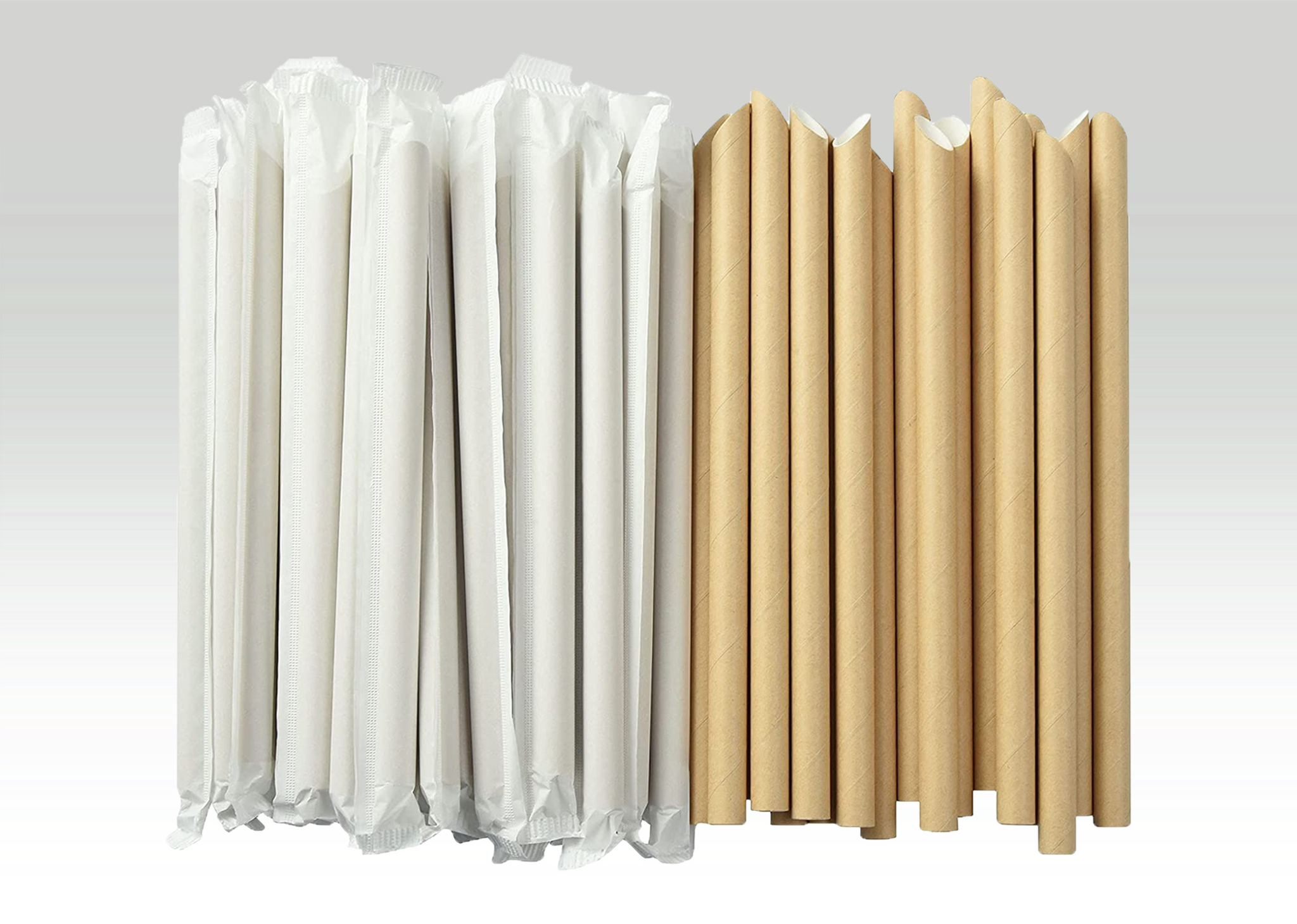 Bubble Tea Drinkrietjes, papier 12 mm · 20 cm assorti kleuren, afzonderlijk verpakt, eenzijdig spitse punt Bubble Tea Drinkrietjes, papier 12 mm · 20 cm assorti kleuren, afzonderlijk verpakt, eenzijdig spitse punt